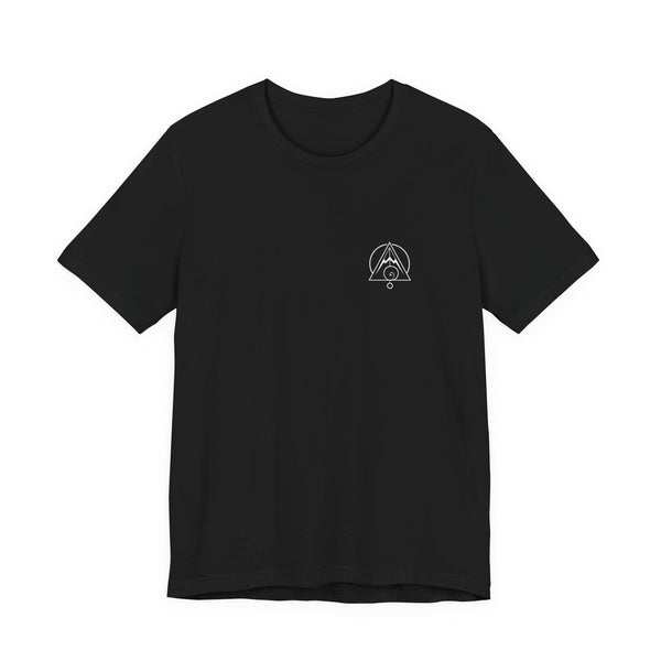 Flower of Life Tee — Black — Front