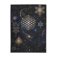 Sacred Geometry Blanket — Cosmic Constellation