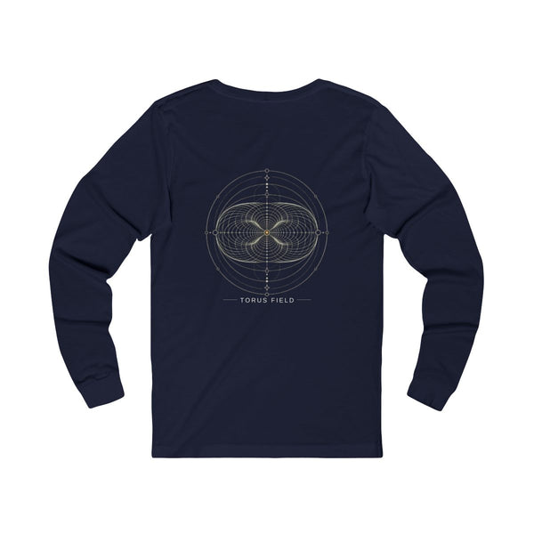Torus Long Sleeve — Navy — Back Design