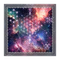 Sacred Geometry Throw Pillow Case - Cosmic Bloom