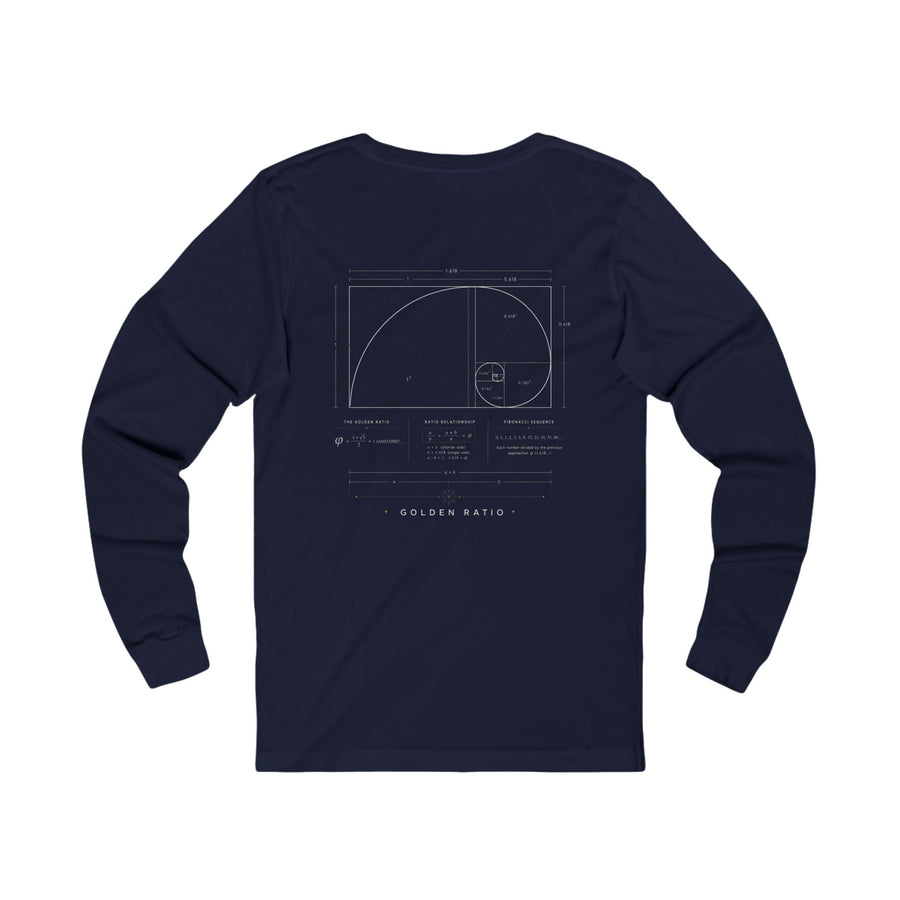Golden Ratio Long Sleeve — Navy