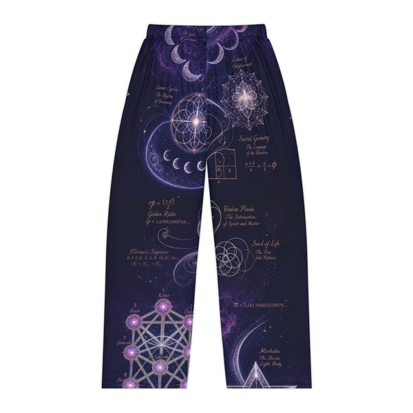 Pantalon de pyjama géométrie sacrée — Féminin sacré — Femme