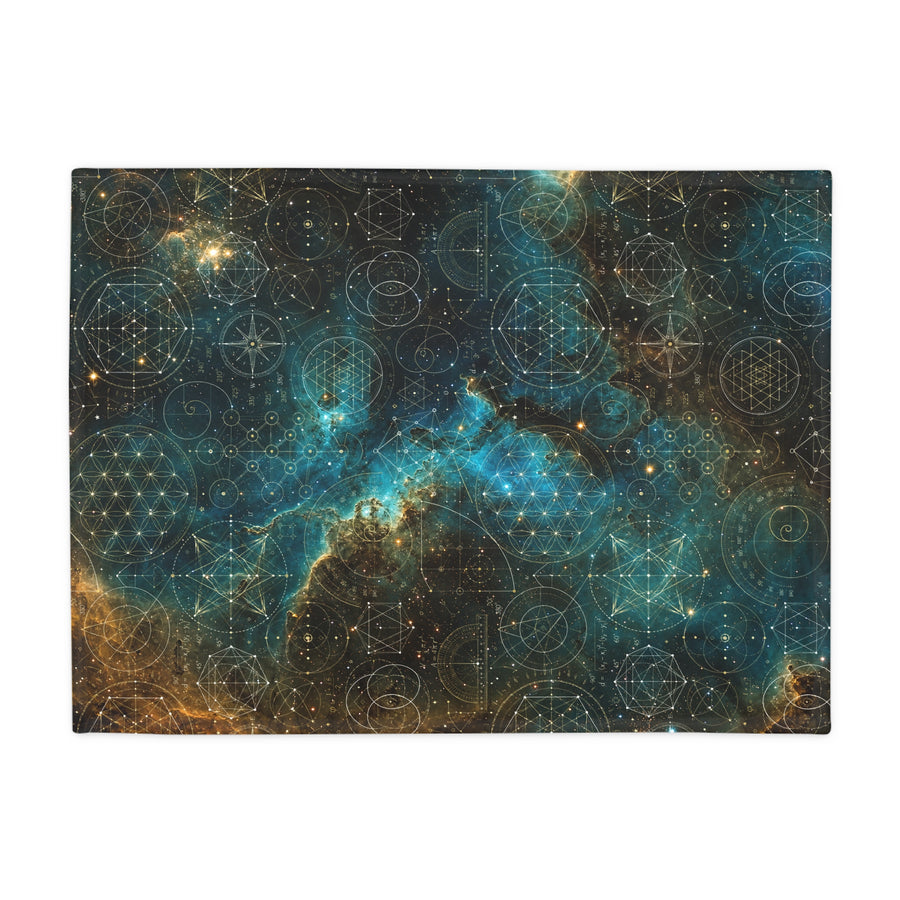 Sacred Geometry Blanket — Stingray Nebula