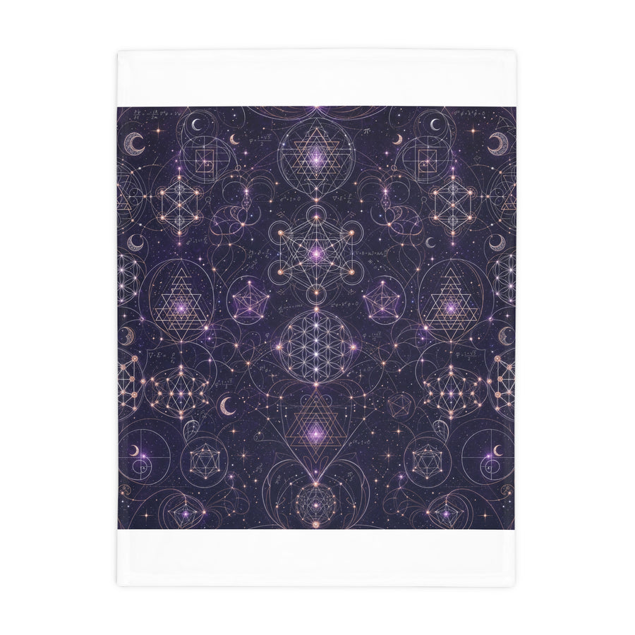 Sacred Geometry Blanket — Celestial Weave