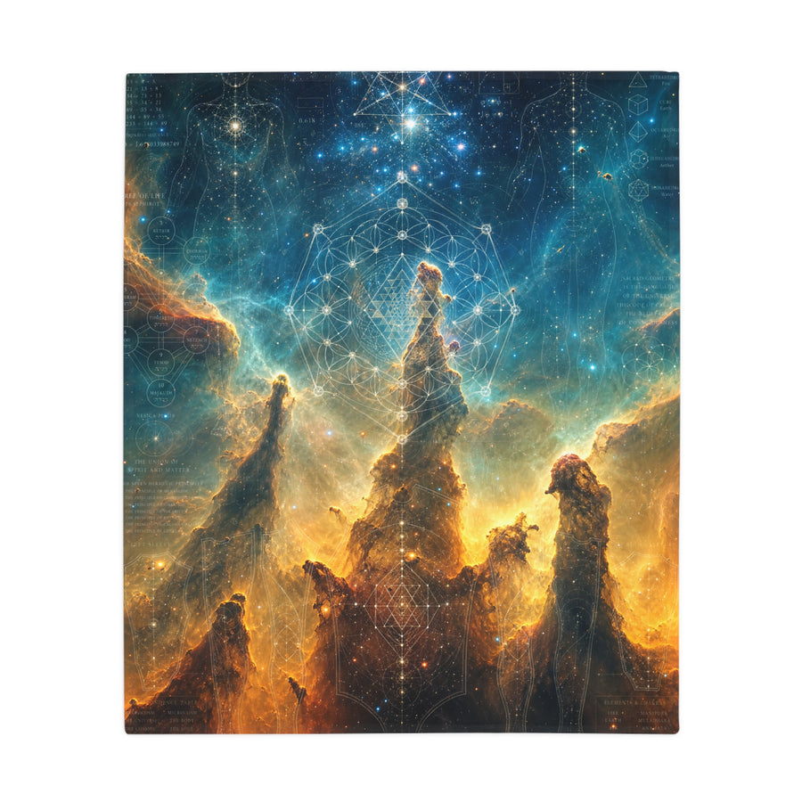 Sacred Geometry Blanket — Boomerang Nebula