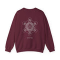 Metatron Crewneck — Maroon
