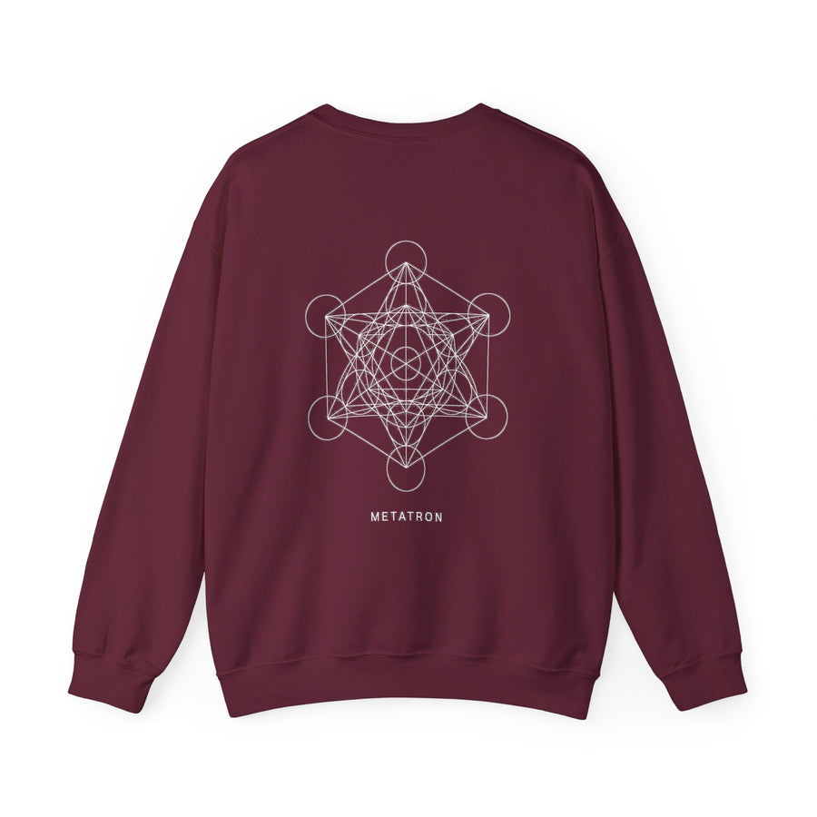 Metatron Crewneck — Maroon