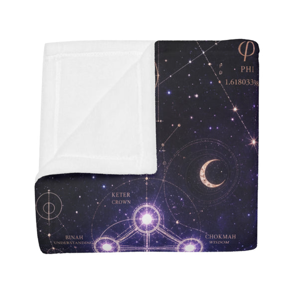 Sacred Geometry Blanket — Cosmic Bloom