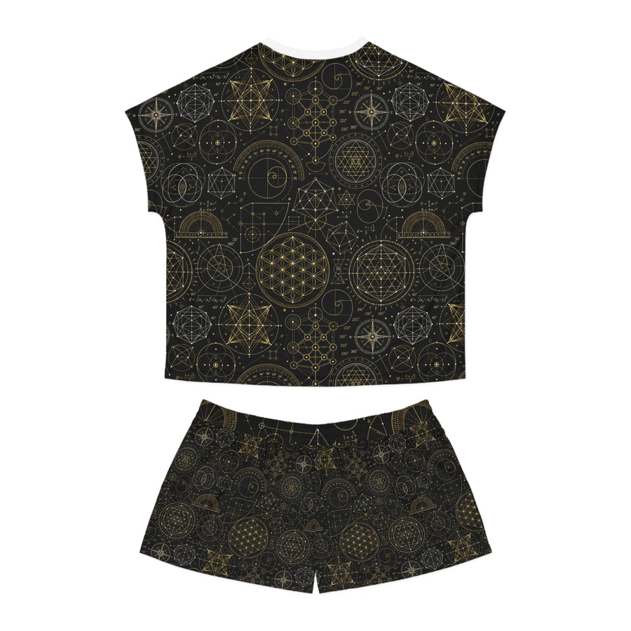 Women's Sacred Geometry Pyjama Set — Origin Universe
