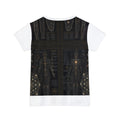 Women's Sacred Geometry Lounge Shirt — Sacred Blueprint — Front View