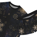 Women's Sacred Geometry Pyjama Set — Cosmic Constellation