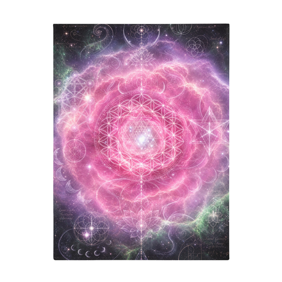 Sacred Geometry Blanket — Carina Nebula