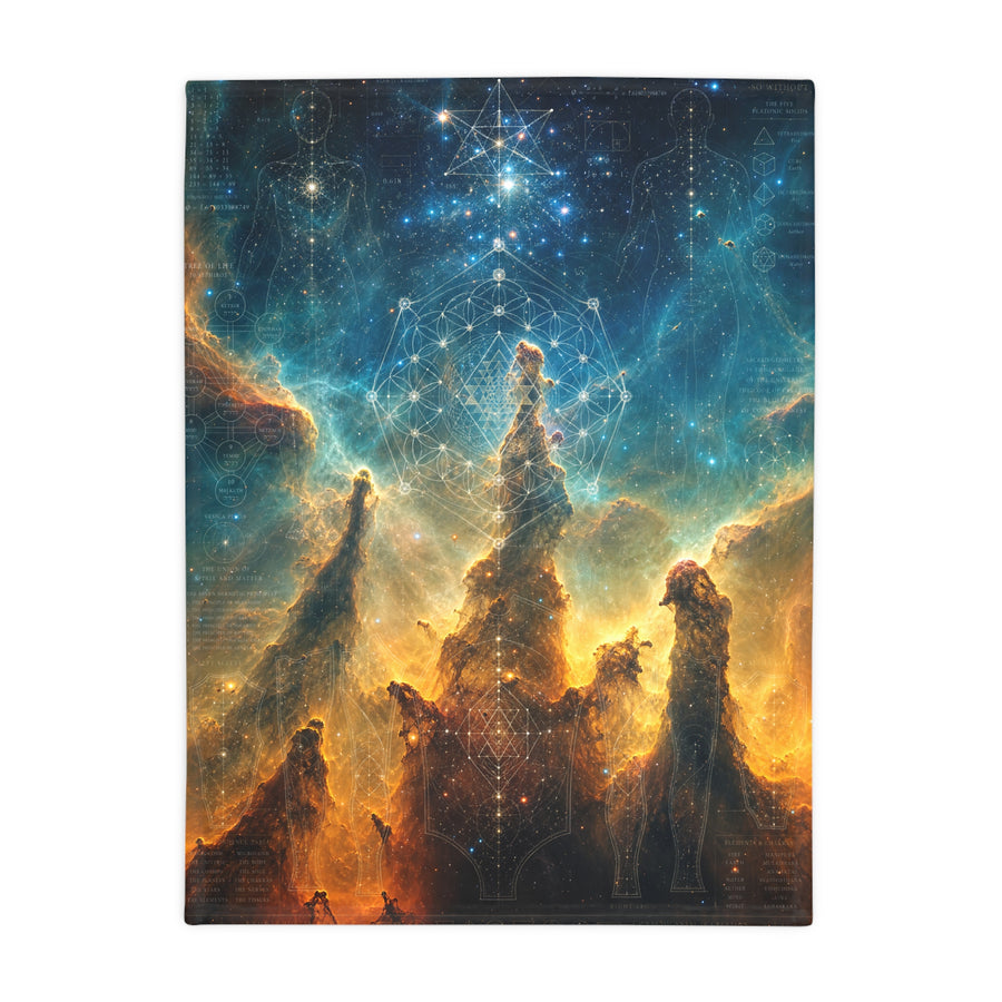 Sacred Geometry Blanket — Boomerang Nebula