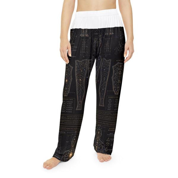 Pantalon de pyjama géométrie sacrée — Plan sacré — Femme