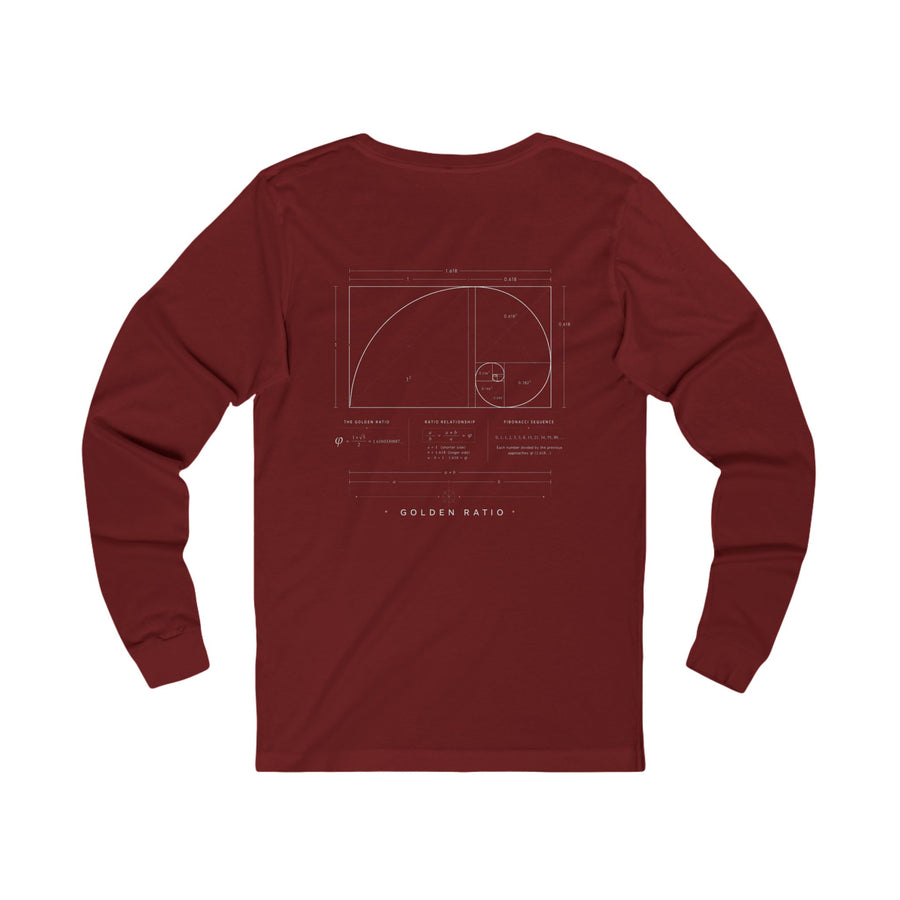 Golden Ratio Long Sleeve — Cardinal