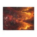 Sacred Geometry Blanket — Skull & Crossbones Nebula