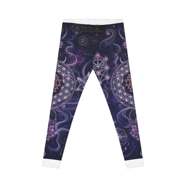 Women's Sacred Geometry Leggings — Sacred Bloom