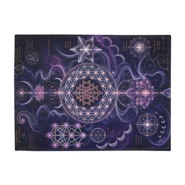 Sacred Geometry Blanket — Sacred Bloom