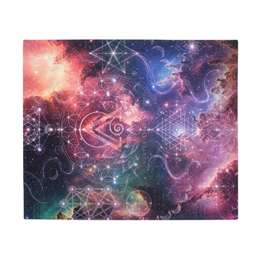 Sacred Geometry Blanket — Omega Nebula