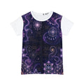 Women's Sacred Geometry Lounge Shirt — Divine Origin — Front View