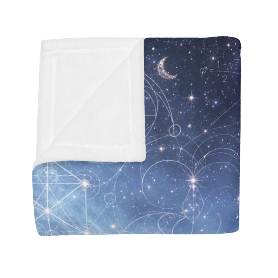 Sacred Geometry Blanket — Blue Snowball Nebula