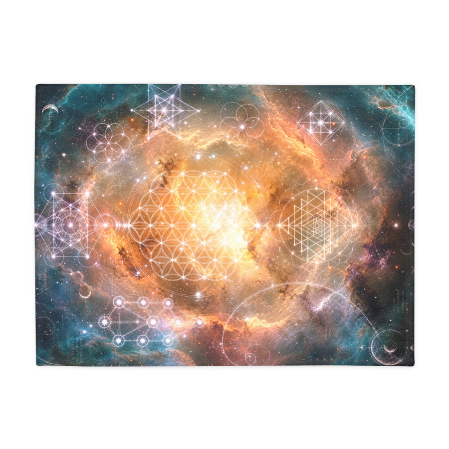 Sacred Geometry Blanket — Ring Nebula