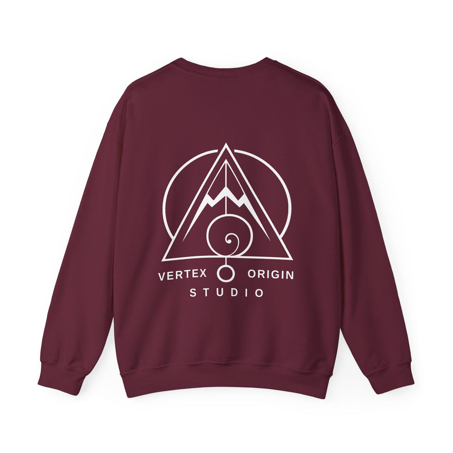 Origin Mark Crewneck — Maroon