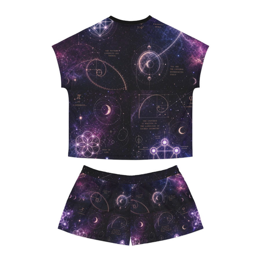 Women's Sacred Geometry Pyjama Set — Cosmic Feminine