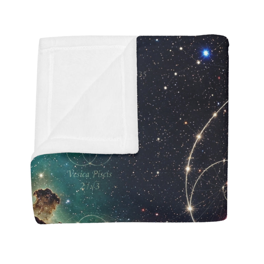 Sacred Geometry Blanket — Lagoon Nebula