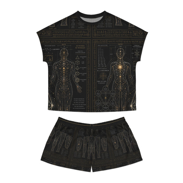 Ensemble pyjama géométrie sacrée — Plan sacré — Femme