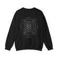 Sacred Grid Crewneck — Black