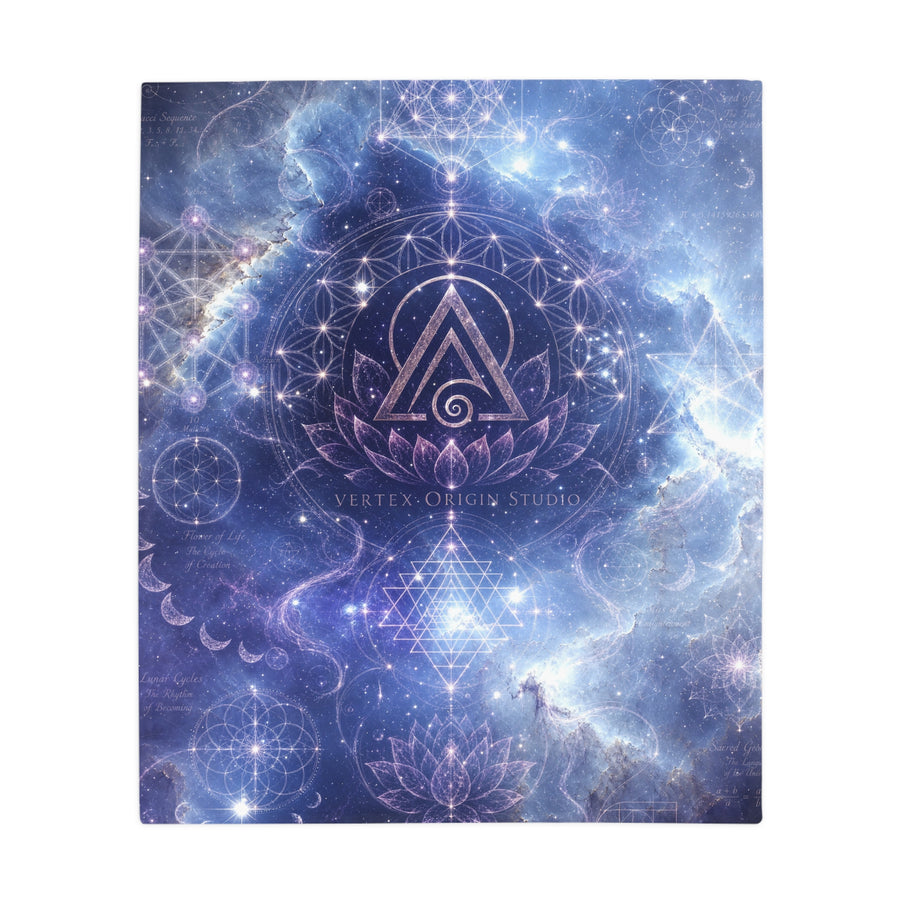 Sacred Geometry Blanket — Witch Head Nebula