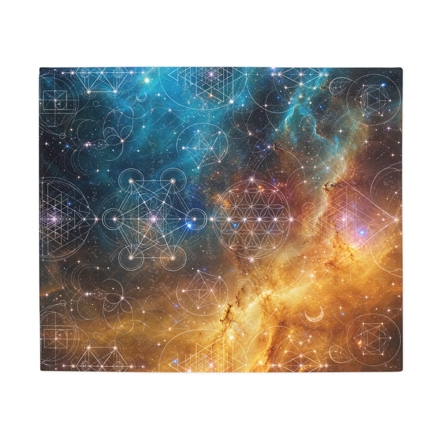 Sacred Geometry Blanket — Helix Nebula
