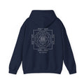 Sri Yantra Hoodie — Navy