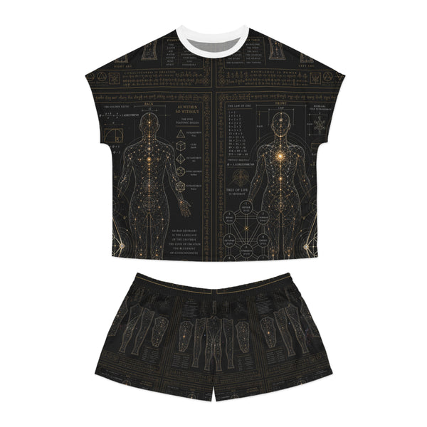 Ensemble pyjama géométrie sacrée — Plan sacré — Femme