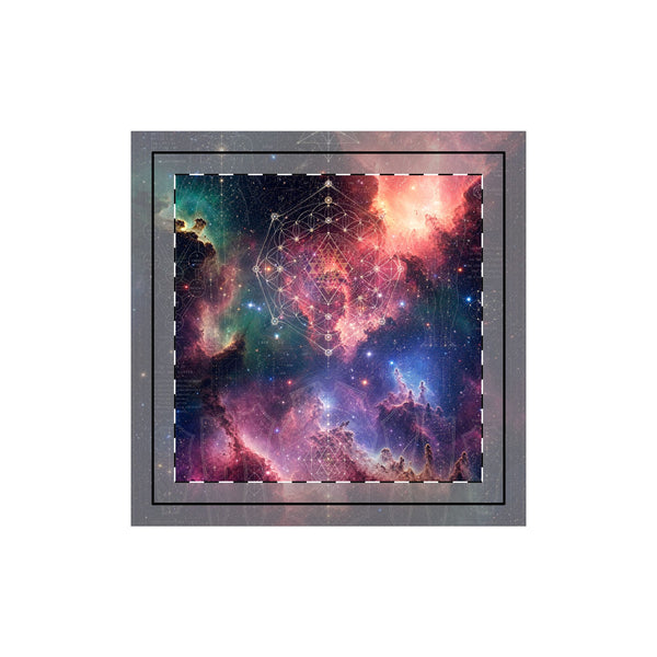 Sacred Geometry Throw Pillow Case - Sacred Blueprint