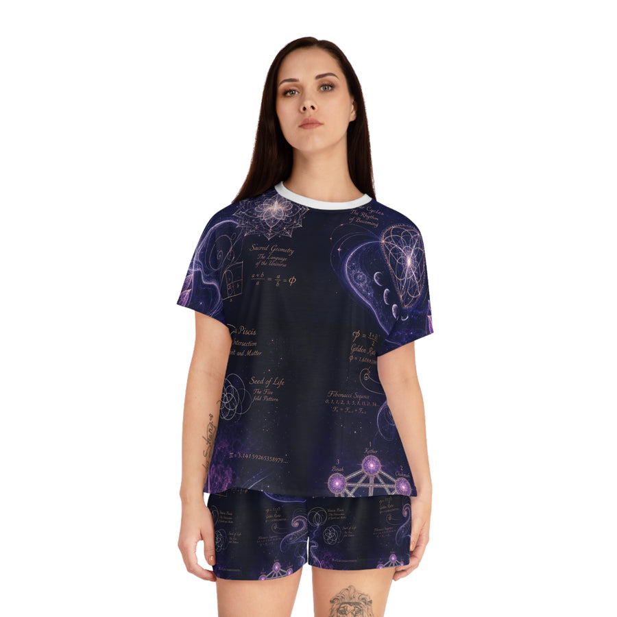 Women's Sacred Geometry Pyjama Set — Sacred Feminine