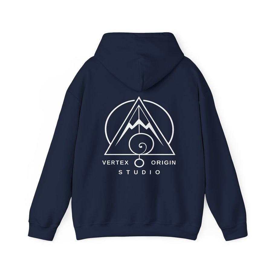 Origin Mark Hoodie — Navy