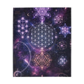 Sacred Geometry Blanket — Cosmic Bloom