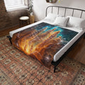 Sacred Geometry Blanket — Butterfly Nebula