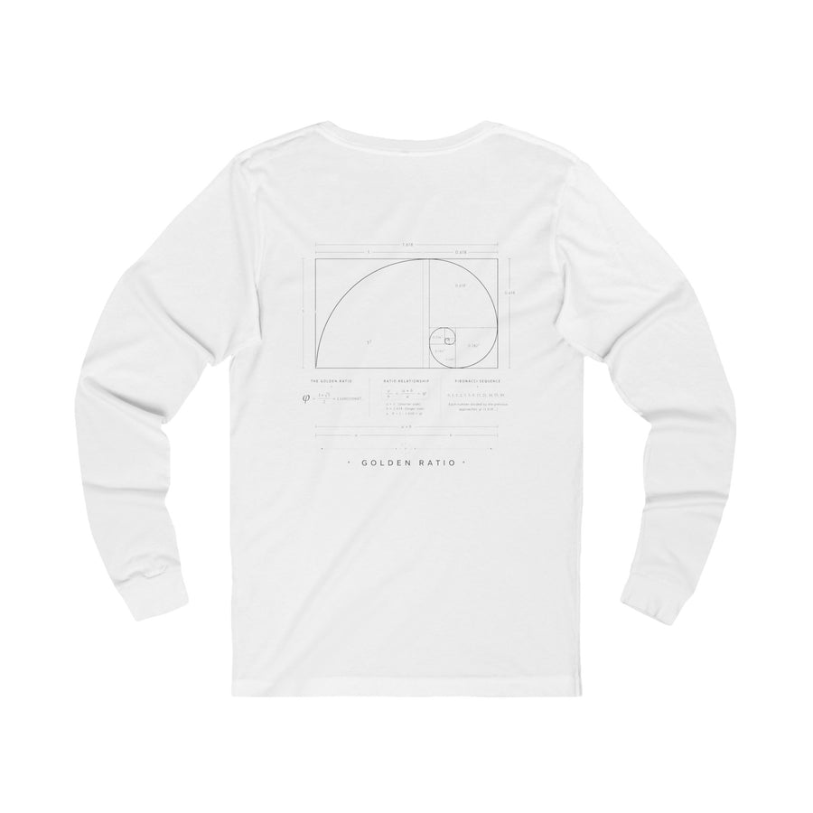 Golden Ratio Long Sleeve — White