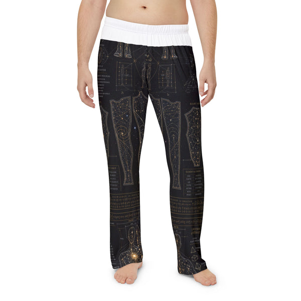 Pantalon de pyjama géométrie sacrée — Plan sacré — Homme