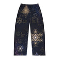 Men's Sacred Geometry Pyjama Pants — Cosmic Constellation