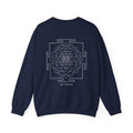 Sri Yantra Crewneck — Navy