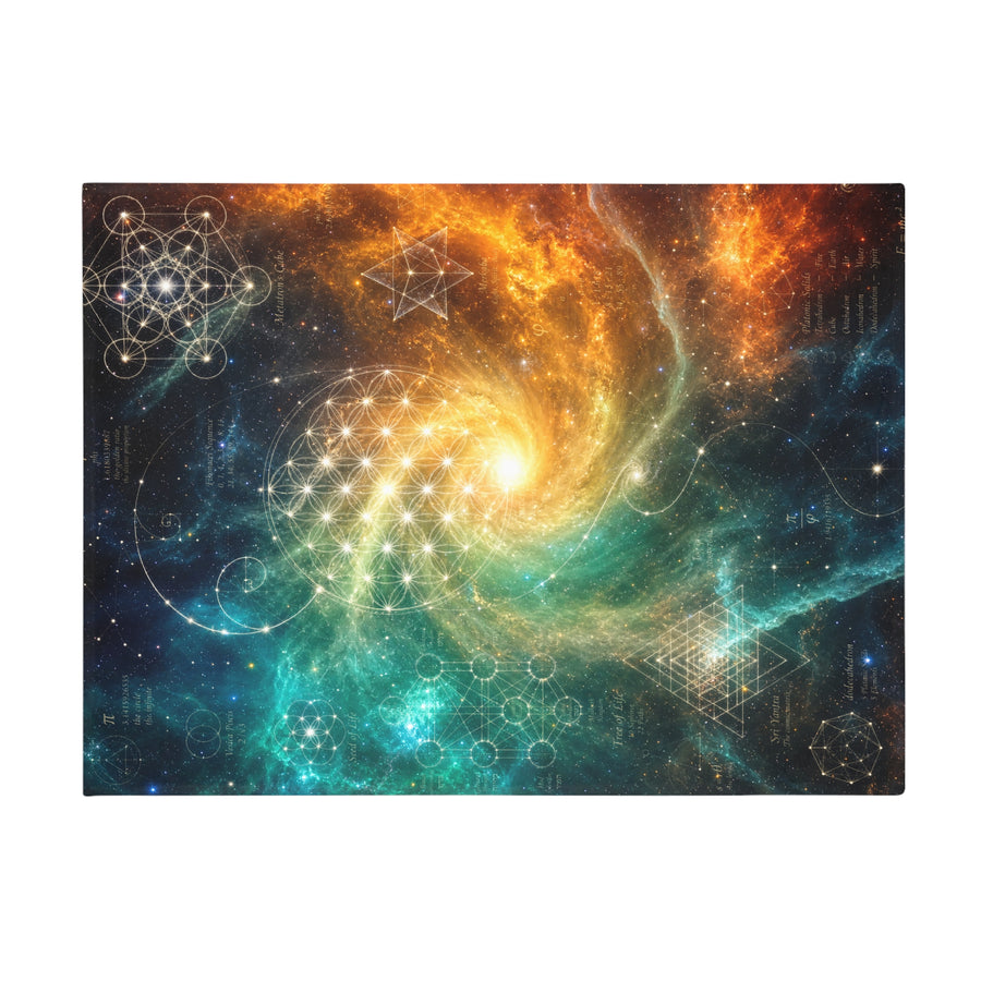 Sacred Geometry Blanket — Cat's Eye Nebula