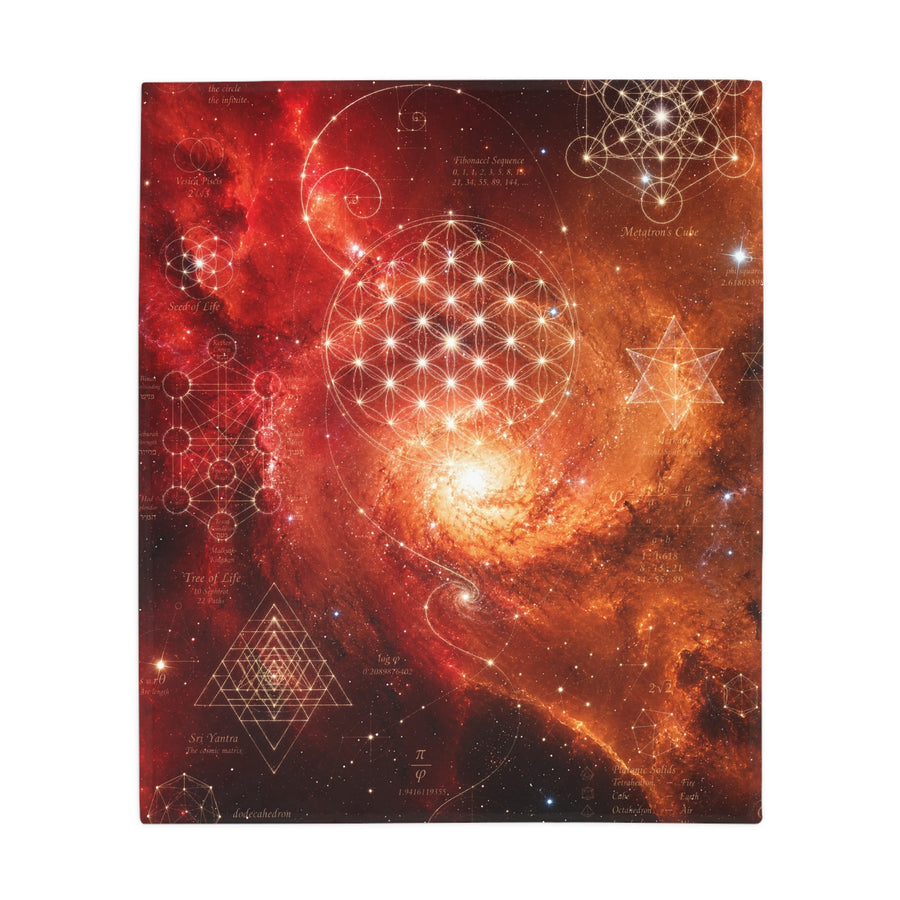 Sacred Geometry Blanket — Pelican Nebula