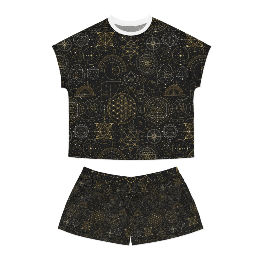 Women's Sacred Geometry Pyjama Set — Origin Universe
