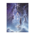 Sacred Geometry Blanket — Saturn Nebula