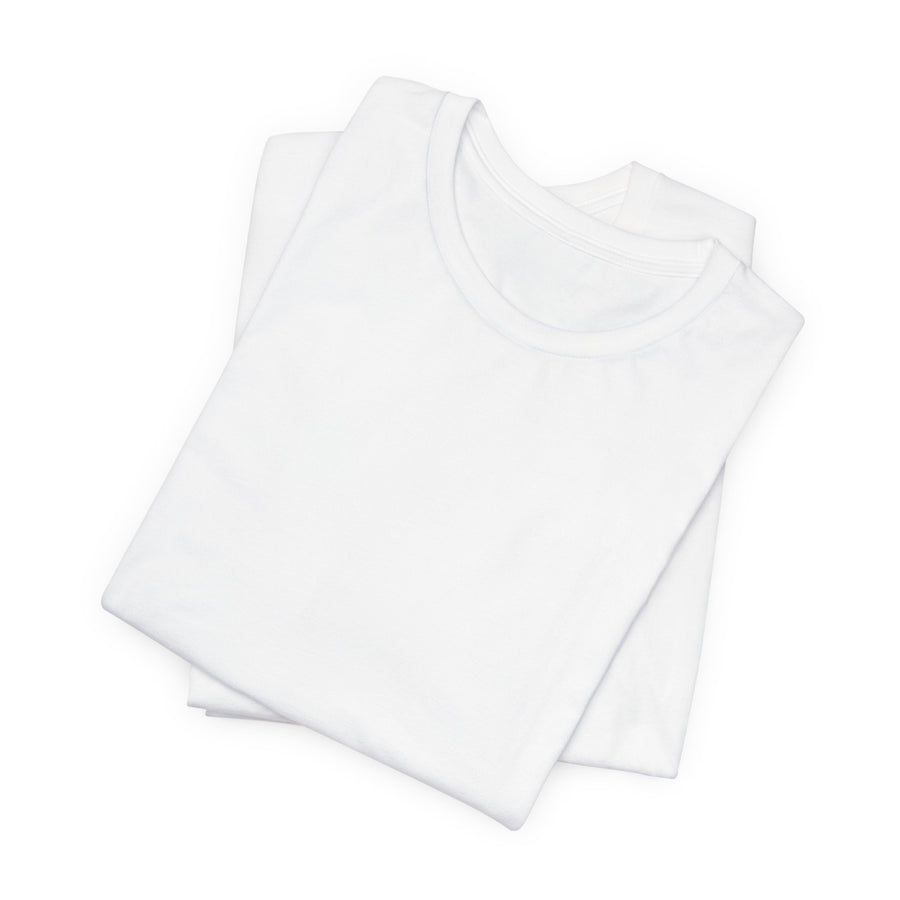 Aligned Tee — White (Circle)