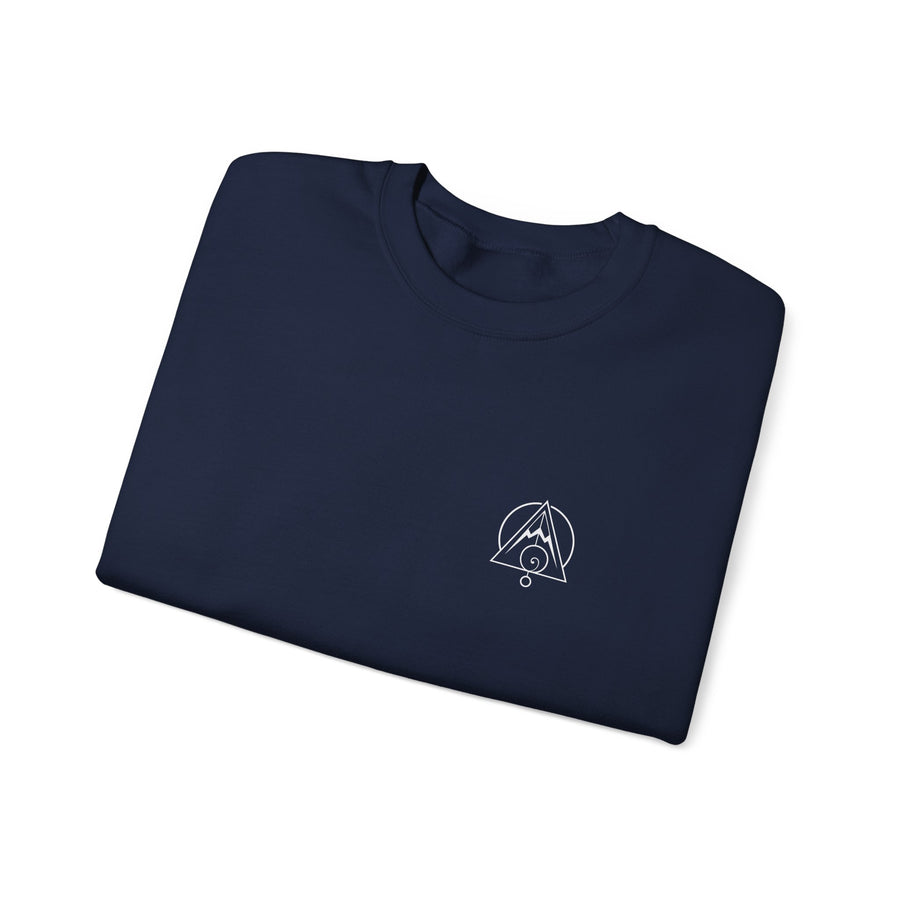 Flower of Life Crewneck — Navy